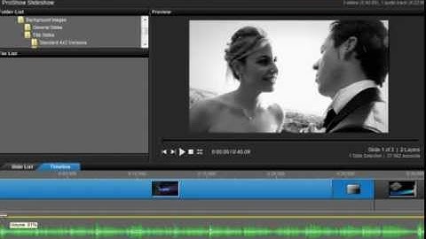 Tutorial Proshow 5  transparency with two video Download the folder with the files
