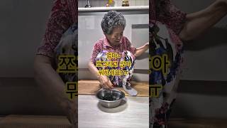 [엄마랑딸]점심 뭐먹지?86세 엄마표 정성가득 도시락!!!#고춧잎무침#두부조림#사랑#양배추김치