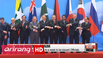 ASEAN Regional Forum wraps up with tensions remaining