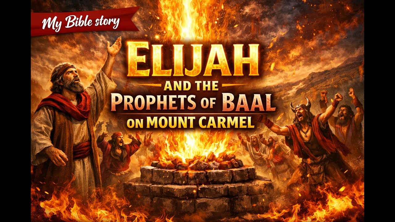 Elijah vs 450 Prophets of Baal | Fire Fell from Heaven! (True Bible Story)