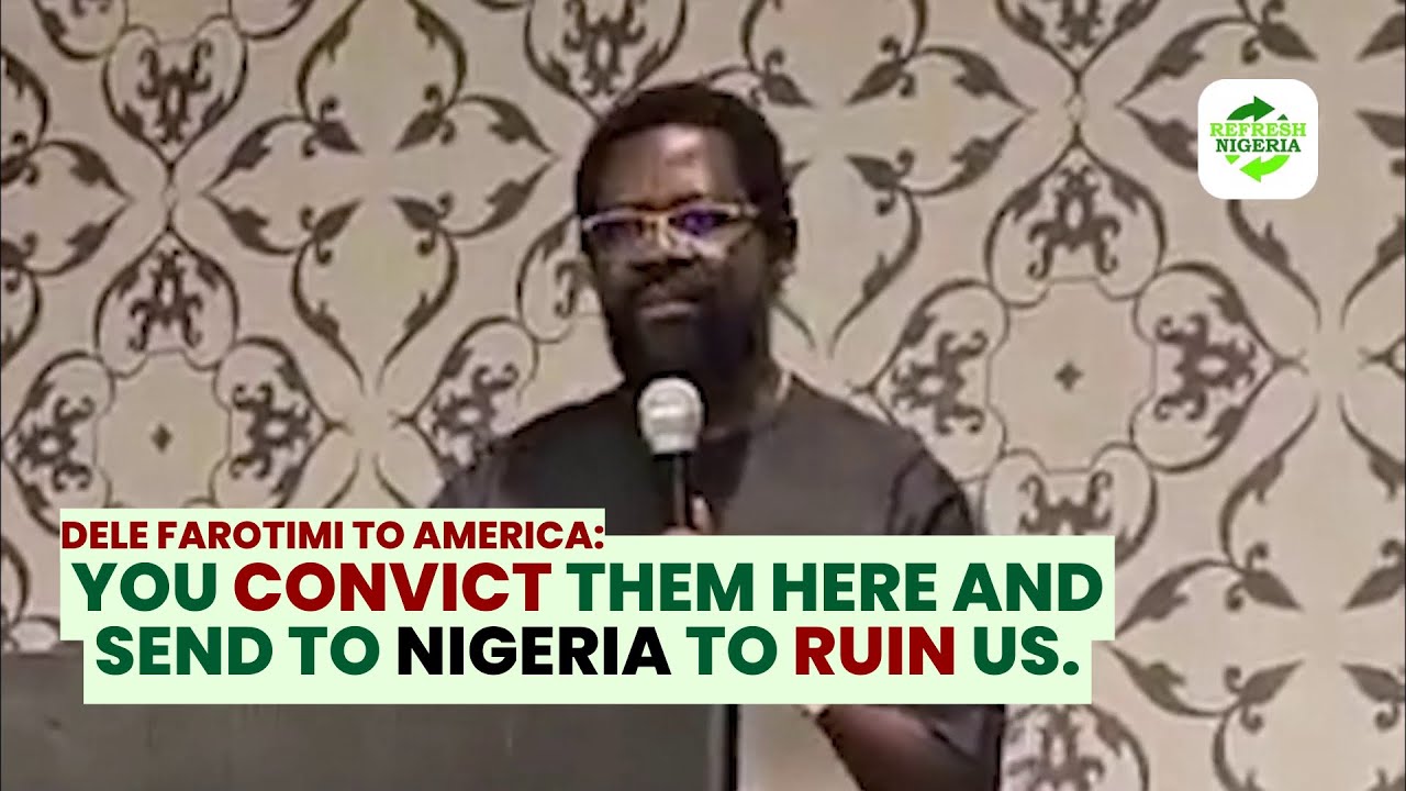 Dele Farotimi Chides USA, UK for Nigeria & Peter Obi on Tinubu Drugs Case