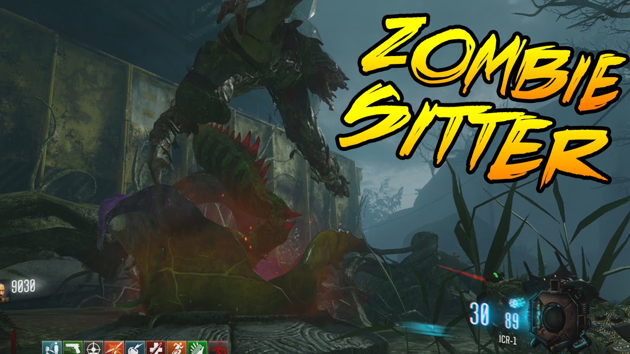 Zetsubou No Shima ZOMBIE SITTER PLANT HOW TO GROW PLANT (Black Ops 3