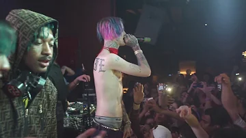 lil peep x lil tracy 'white wine' + 'white tee' live in san francisco (peep show tour)