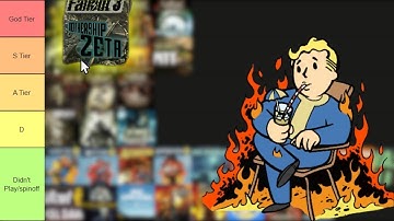 Fallout Tier List - Ranking the Mainline Games & DLC