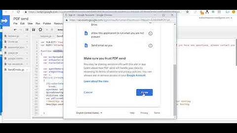 Automation to Send Email with PDF attachment from Google Spreadsheet
