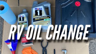 Fastest RV Oil Change