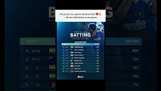 ICC Men's ODI Batting Rankings: Shubman Gill claims the No.1 spot with 801 rating 🏏🔥 #shortsfeed ICC Men's ODI Batting Rankings: Shubman Gill claims the No.1 spot with 801 rating 🏏🔥 #shortsfeed