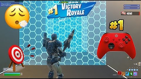 Xbox Controller 😴 Fortnite Piece Control 1v1 🎯 Gameplay 🏆 (240FPS)