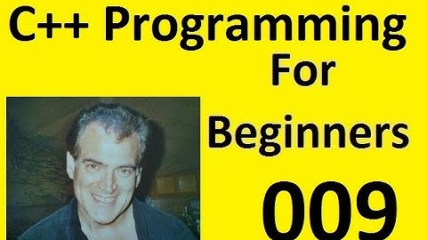 009 C++ Programming Language Introduction For Beginners How To Pass Int, Return Value