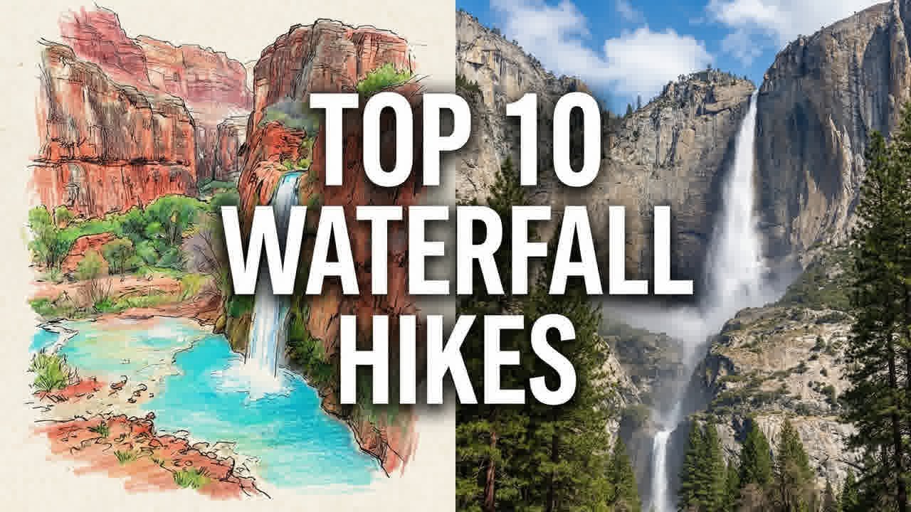 10 Best Waterfall Hikes in the US: Trail Guide & Rankings - YouTube