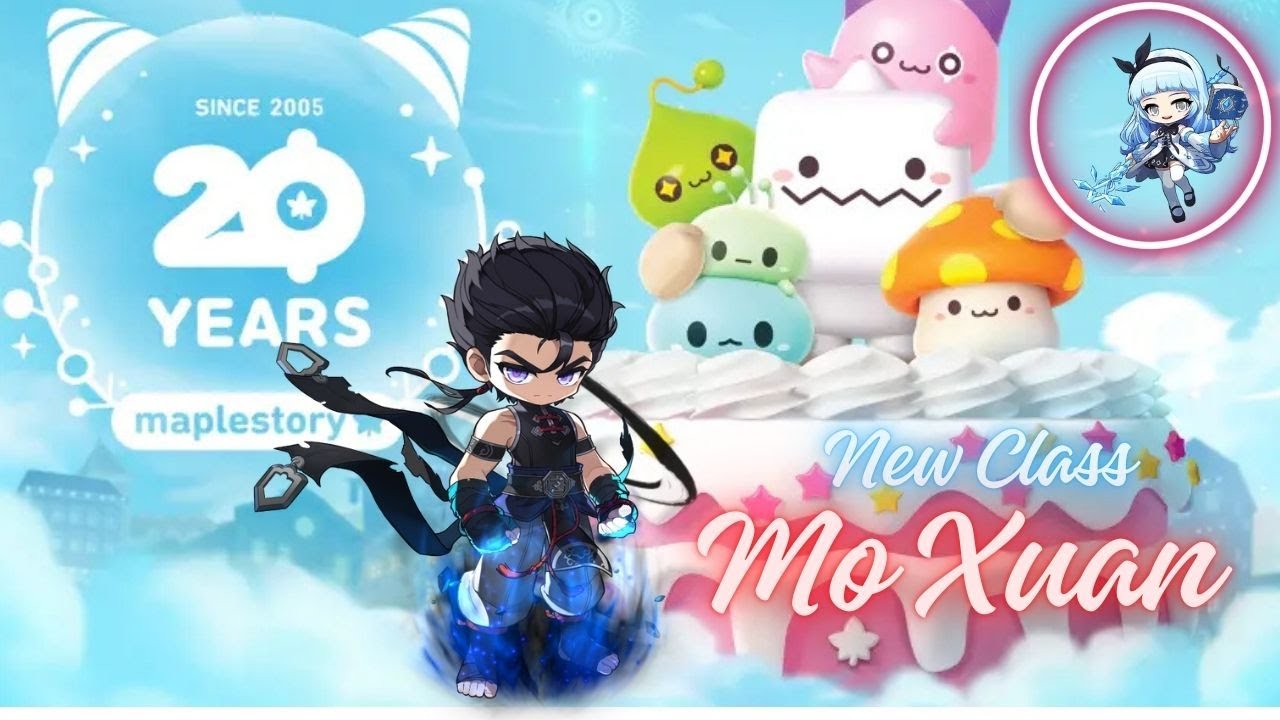 Trying Out the Newest Class in Maplestory Mo Xuan! YouTube