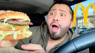 CHEAT MEAL • McDonald’s DOUBLE BIG MAC MUKBANG EATING SHOW