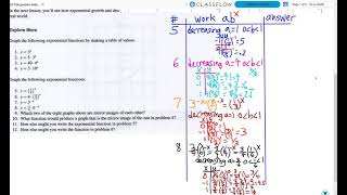 U1T3P1 SLT14 HW graphing exponential functions