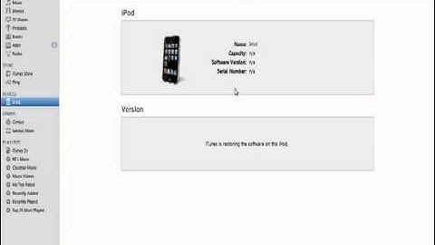 How to downgrade a iPod Touch on any firmware