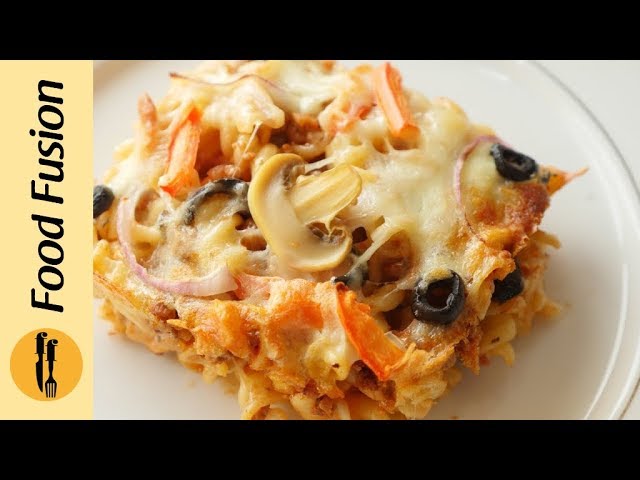 Pizza Pasta Recipe by Food Fusion