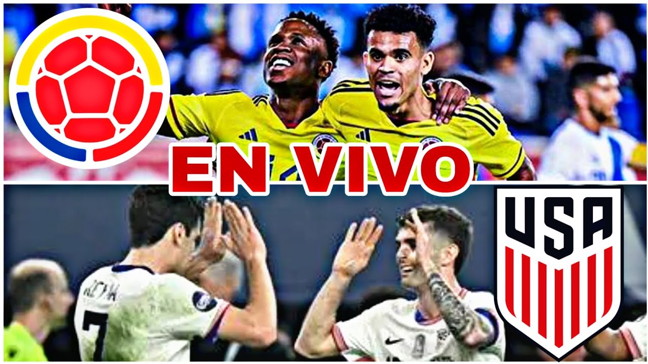 COLOMBIA 5 VS 1 ESTADOS UNIDOS EN VIVO HOY PARTIDO AMISTOSO