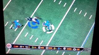 Crazy NFL Blitz Interception