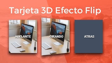 Tarjeta 3D con efecto flip - ( Html y Css )