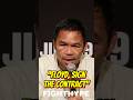 Manny Pacquiao TELLS Floyd Mayweather SIGN THE CONTRACT After DRAW With Barrios Manny Pacquiao TELLS Floyd Mayweather SIGN THE CONTRACT After DRAW With Barrios