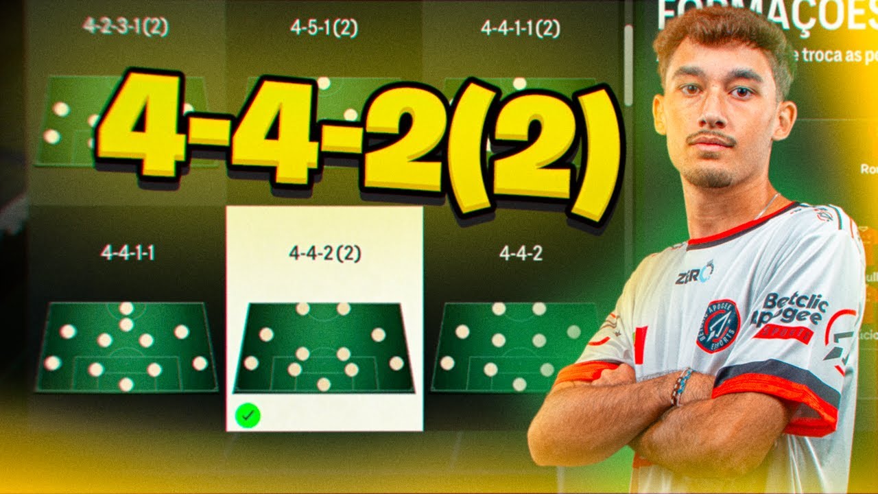 BEST 442(2) FORMATION & CUSTOM TACTICS | FC 24 ULTIMATE TEAM - YouTube