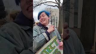 Candace Owens LGBT Protester Trashes Israeli Soldiers