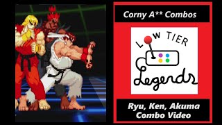 Marvel vs. Capcom 2: Ryu, Ken, Akuma Combo Video