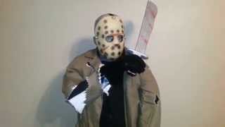 Gemmy Lifesize Animated Jason Voorhees Friday 13th Halloween Prop
