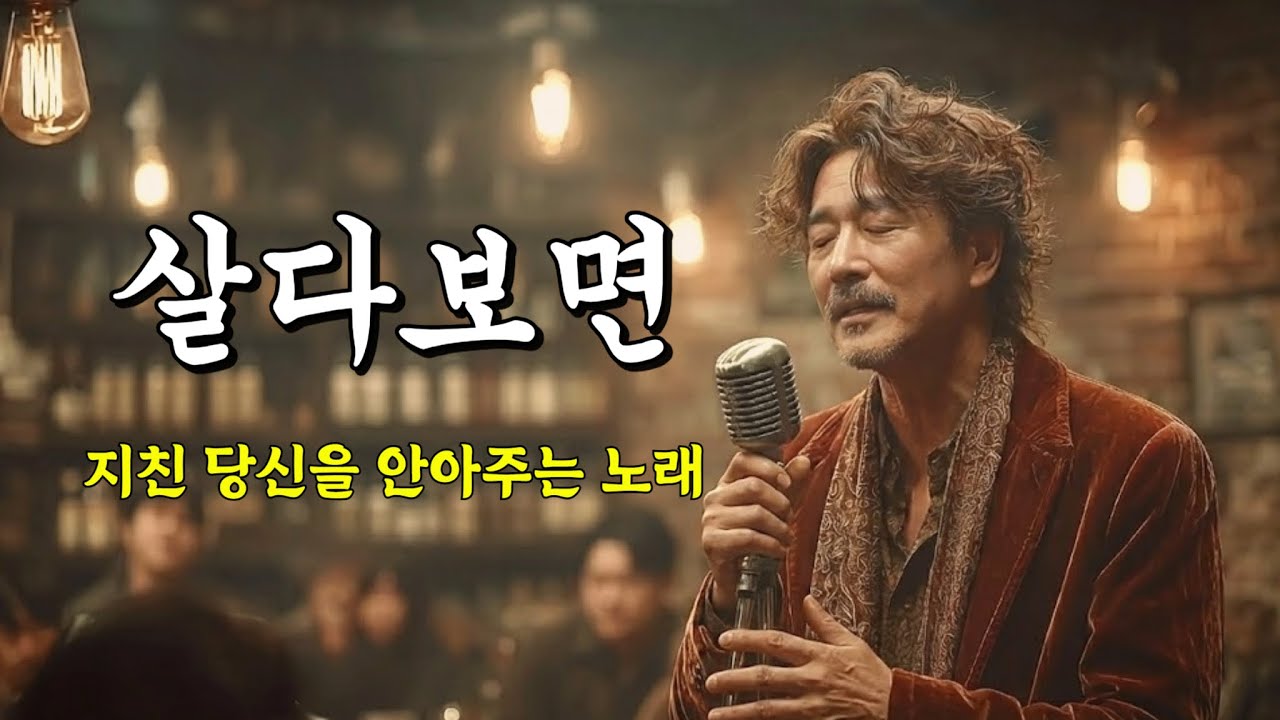 살다보면 - "아픈 만큼 단단해지더라..." 지친 당신의 어깨를 토닥여주는 인생 위로곡 🍶