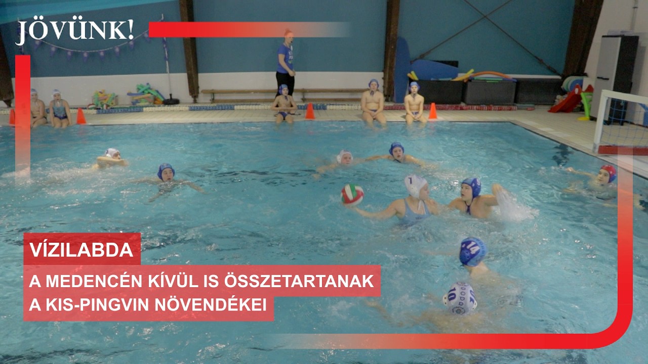 A medencén kívül is összetartanak a Kis-Pingvin növendékei 🤽 VÍZILABDA