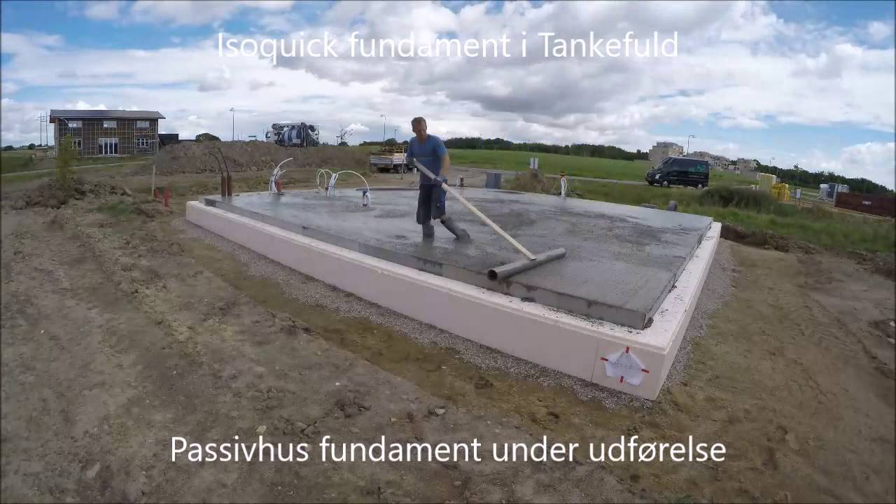 Passivhus fundament i tankefuld youtube
