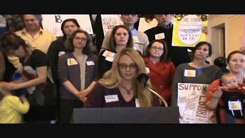 Erica Lowell speaks at Maine Healthy Kids Day 2013