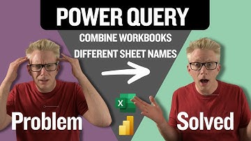 Power Query-truc: combineer Excel-bestanden met VERSCHILLENDE werkbladnamen! 🔥