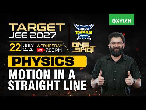 TARGET JEE 2027: Let's Start - One Shot Series - Xylem JEEnius on SyncStudy