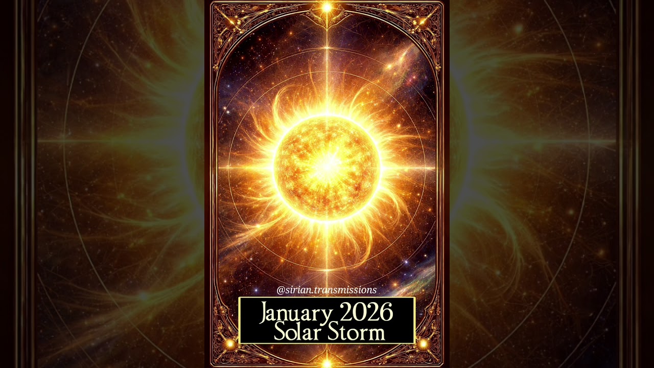Solar Storm January 2026 - Sirian Channeled Transmission 