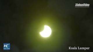 LIVE: Spectacular "ring of fire" solar eclipse from Beijing, Kuala Lumpur
