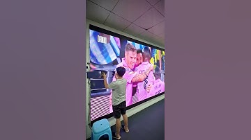 What if you are using this LED video wall?# #eagerled #ledwall# #ledscreen #leddisplay#messi