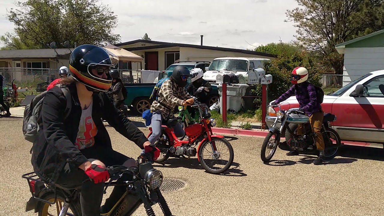 Two Strokes 2021 "This Could Be Us" Moped Rally Takeoff