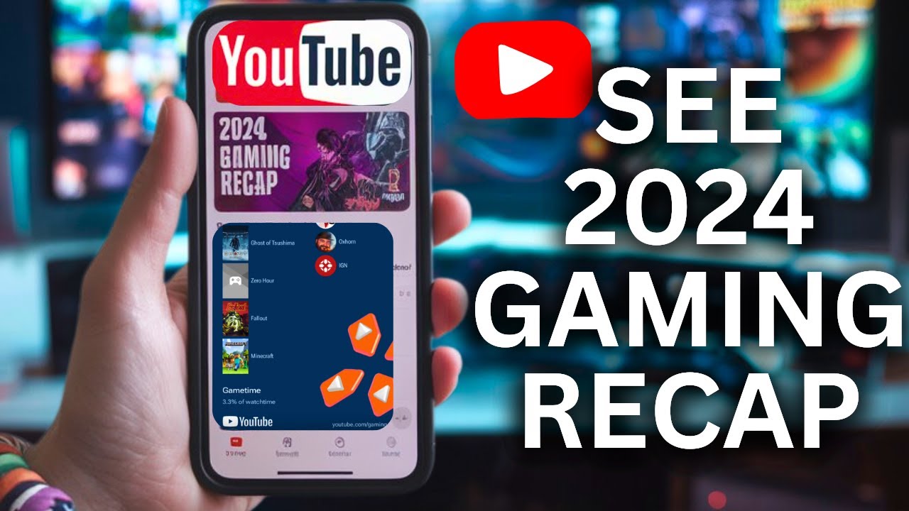How to see your YouTube gaming recap 2024 - YouTube
