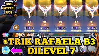 TRIK LEVEL 7 RAFAELA B3 PAKE COMMANDER VALE TERBARU||100% GAMPANG||MAGIC CHESS GOGO UPDATE TERBARU