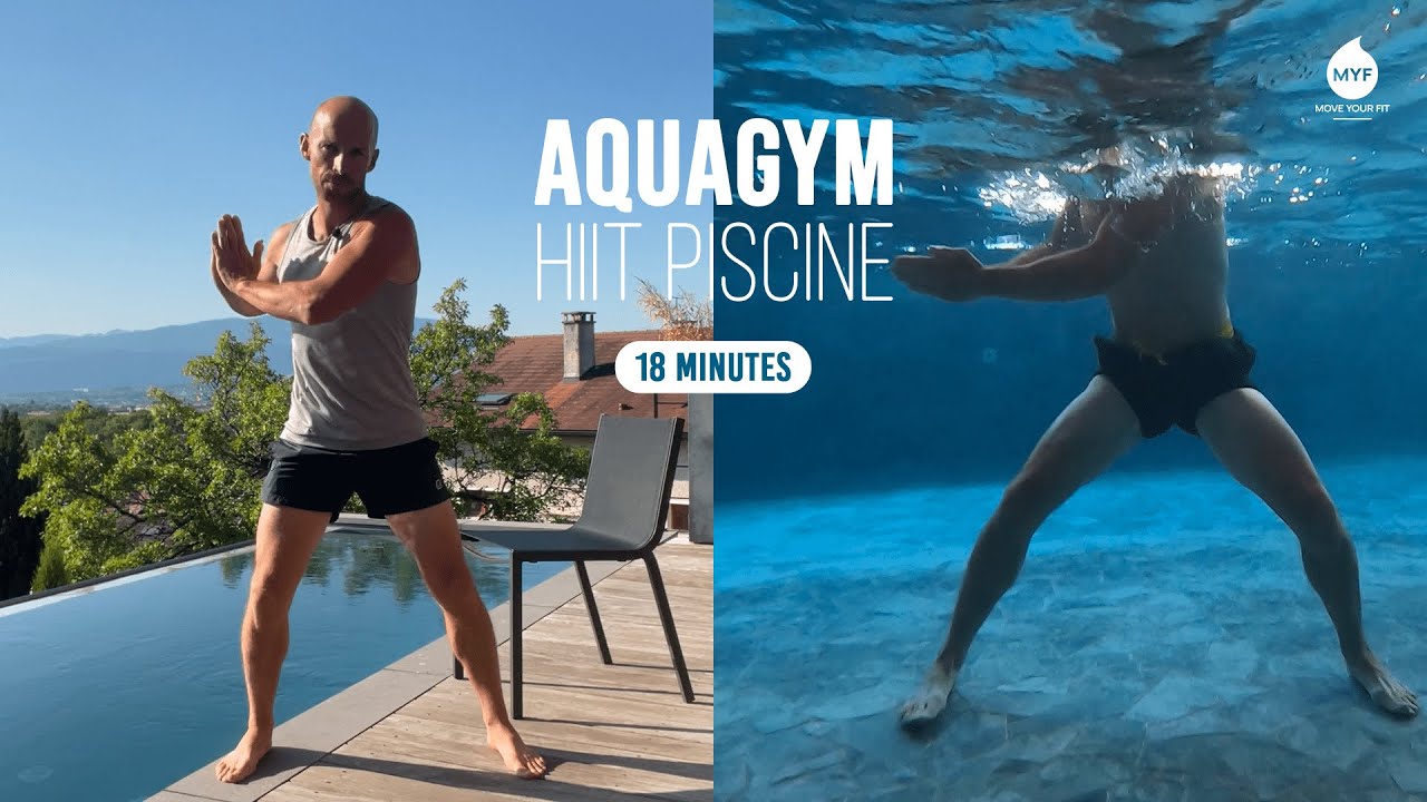 AQUAGYM #3 - Exercices à faire en Piscine (HIIT) - Alexandre Mallier - Move Your Fit