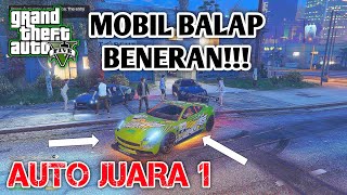 Mobil Balap Ikutan Balap Liar😂(GTA V OFFLINE) screenshot 4