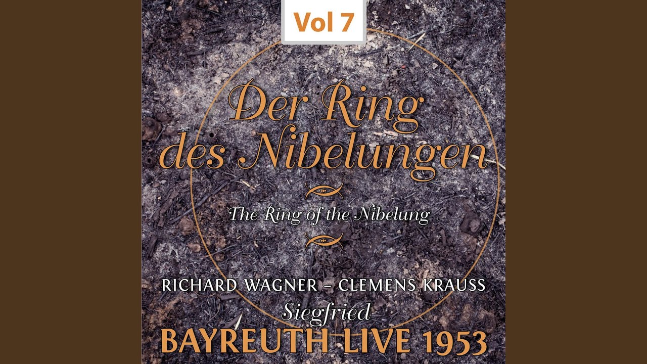 Siegfried. 1. Aufzug. 3. Szene: Ist’s eine Kunst, was kenn’ ich sie nicht?