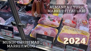 Almanya Türk Market Fiyatları 2024 - Münih Mini Vlog