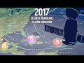 2017 Atlantic Hurricane Season Animation