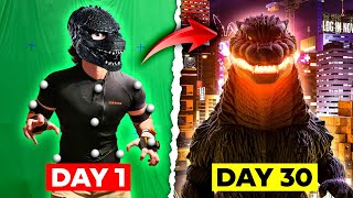 Can I REMAKE the BEST GODZILLA Animation in 30 DAYS?