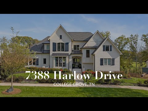 7388 Harlow Dr, College Grove, TN home video tour