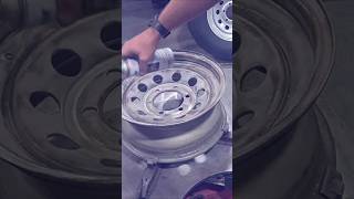 Gave My Trailer Rims A New Look For $20 #trailer #spraypaint #restore #budget #rims
