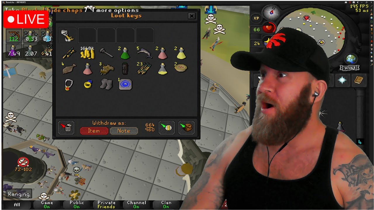 OLD SCHOOL RUNESCAPE PVP & QUESTING