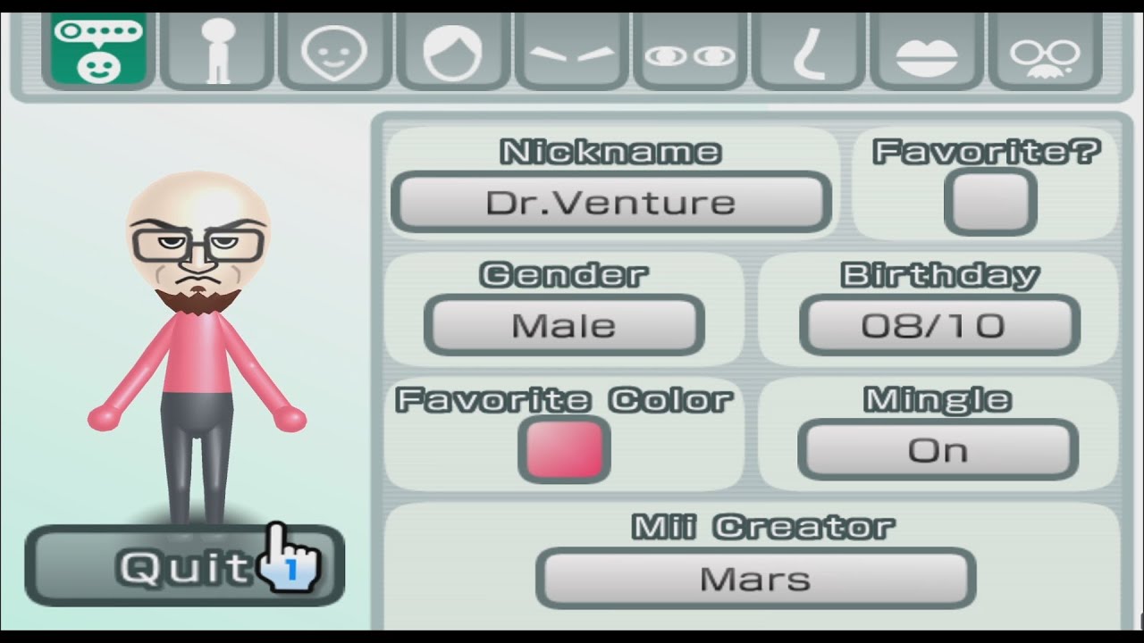 Dr. Venture - Venture Bros. - Mii 2329 - YouTube