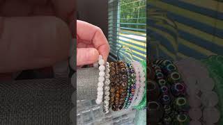 #jewelry #stonebeads #capturedbead #diy #handmade #bracelet #tutorial #smallbusiness #beginner
